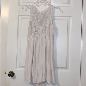 Abercrombie and Fitch White lace dress